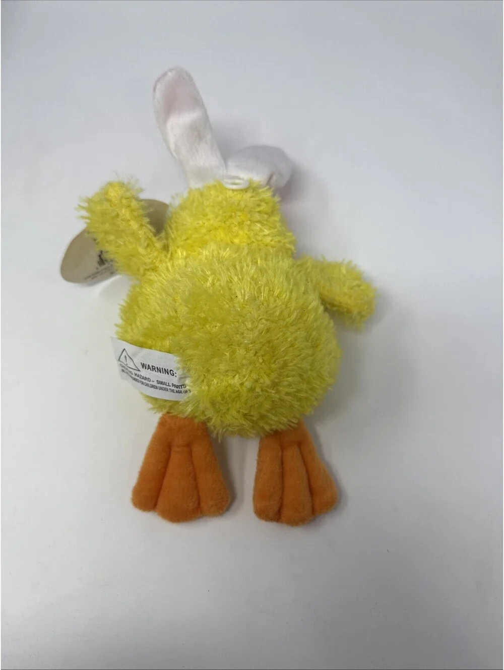Yellow Duck With Easter Ears Plush